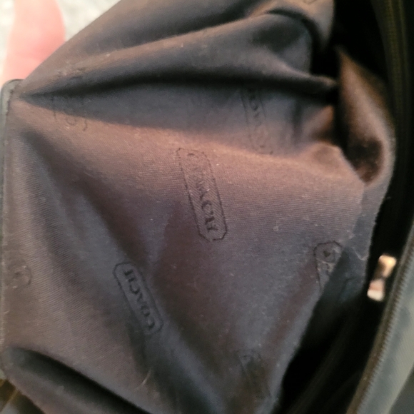 Vintage Coach Mercer Twill and Leather Bag - Picture 11 of 11